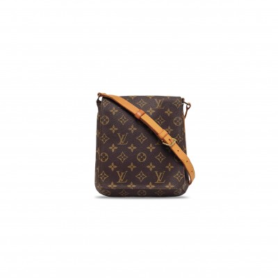 LOUIS VUITTON 1998 MUSETTE SALSA MONOGRAM SHOULDER BAG AS1918 (23*20cm)